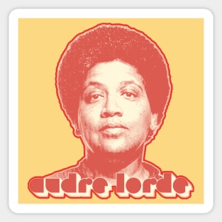 Audre Lorde / Vintage Style Fan Art Design Sticker